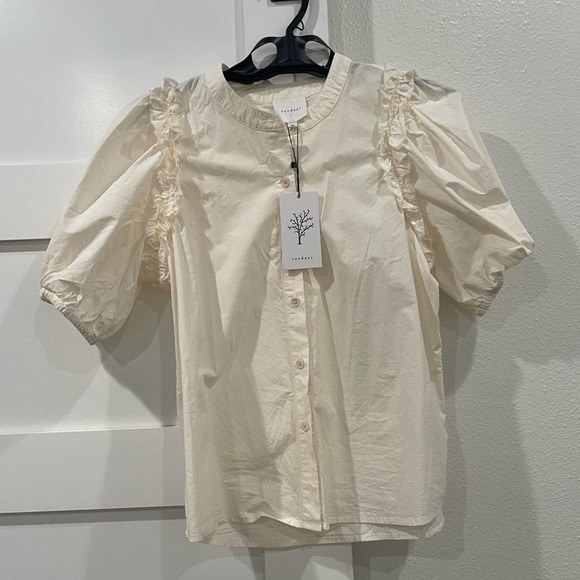 ☀️NWT Sundays Manuela Blouse - Picture 2 of 7